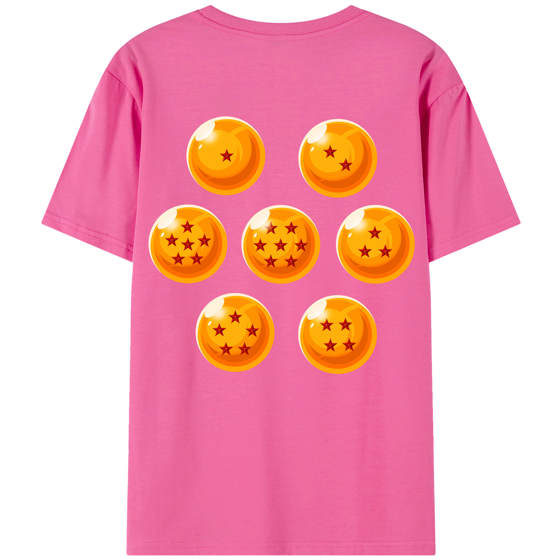 （画像用） ドラゴンボール DRAGON BALL レディース半袖Tシャツ(バックプリント)
